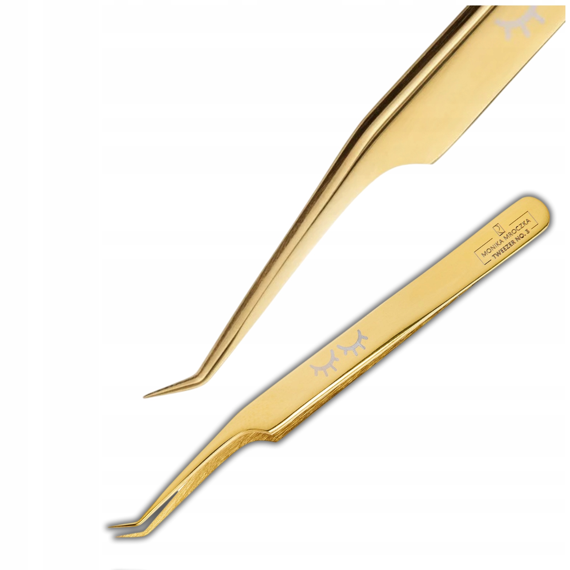 Pinzeta Pro Prodlužování Řas Objemovou A Klasickou Metodou Tweezer č. 3