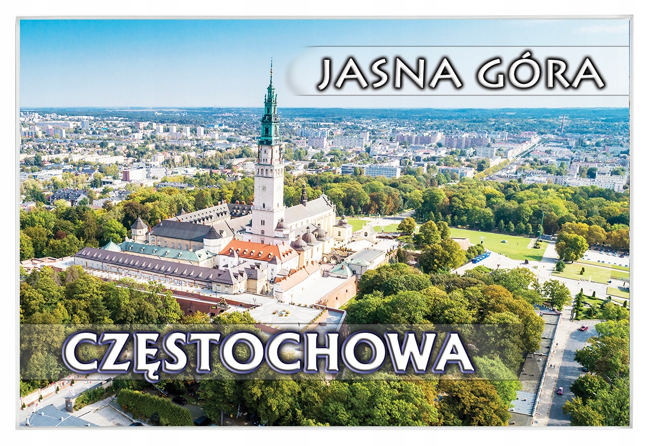 Magnesy na lodówkę miasta POLSKI - CZĘSTOCHOWA