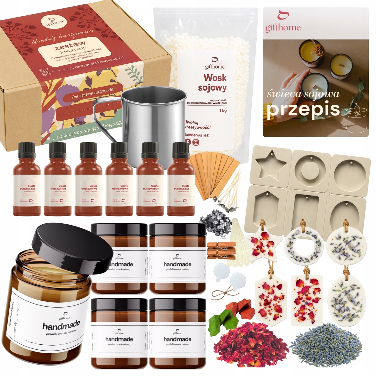 Kreativní sada pro výrobu voskových svíček a tabulí 2v1 Diy jako dárek