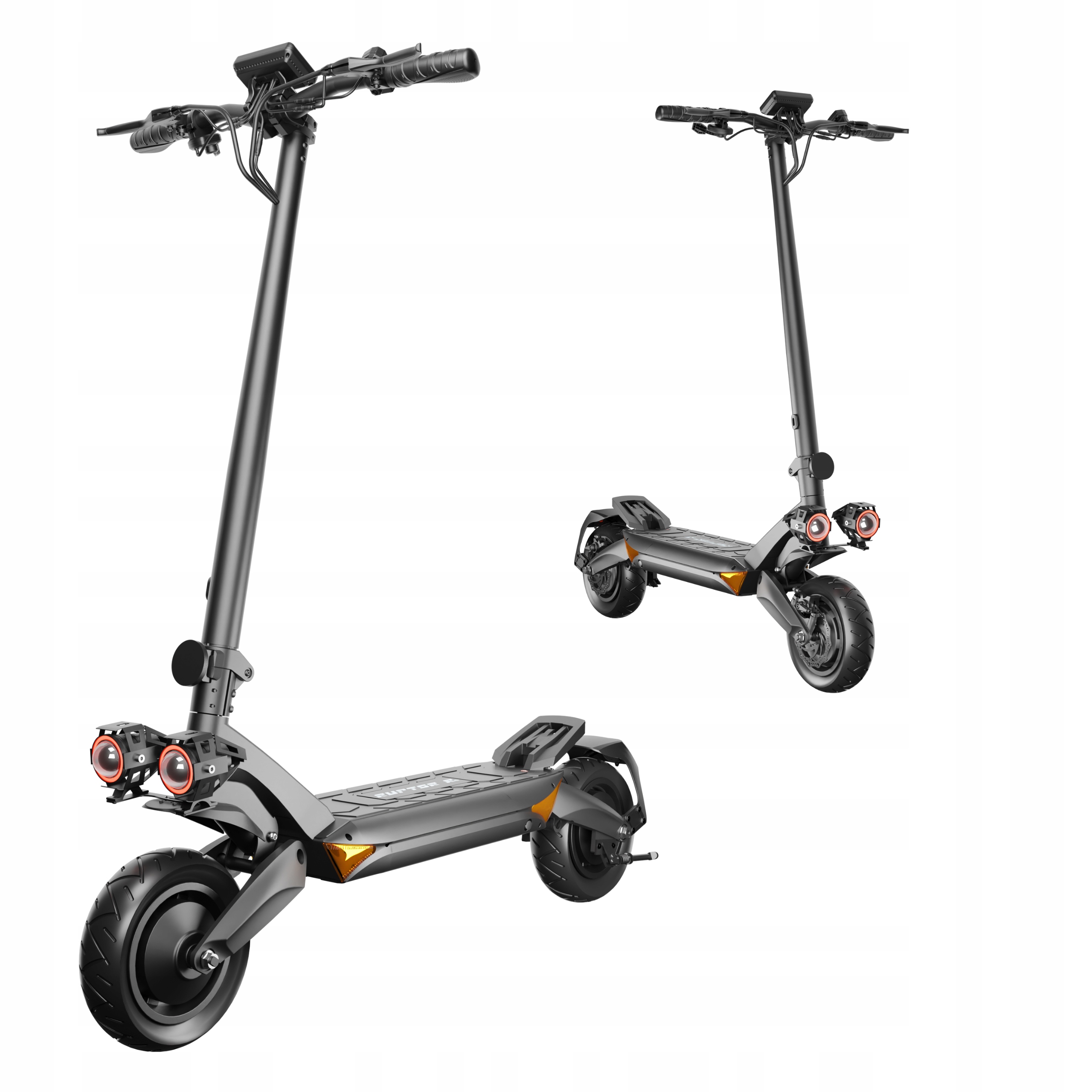 Hexa Black 48V Skládací elektrická koloběžka 75 km, 20 km/h, 20 Ah