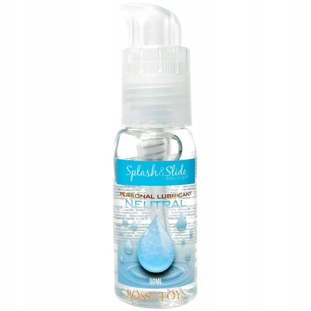 Wodny Żel Intymny - Splash & Slide Neutral 50 ml