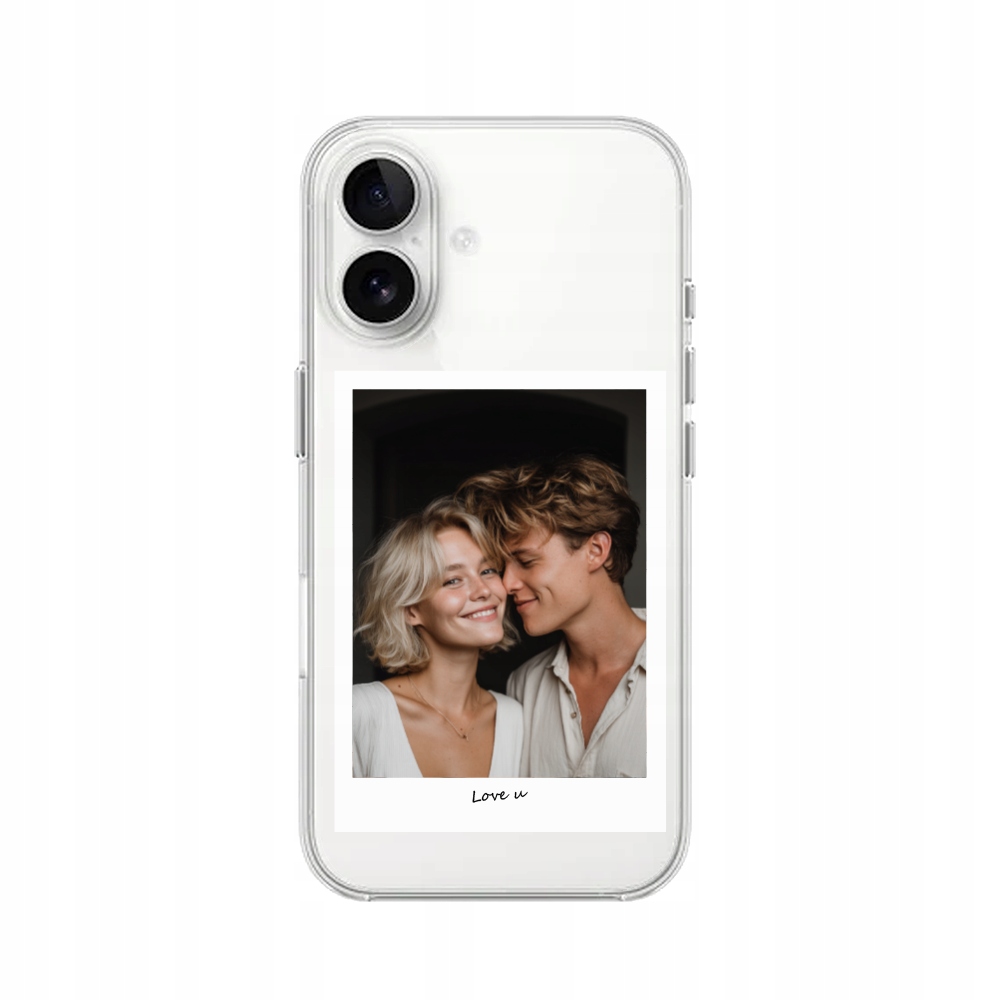 Etui do iPhone 16 personalizowane, Polaroid z własnym zdjęciem
