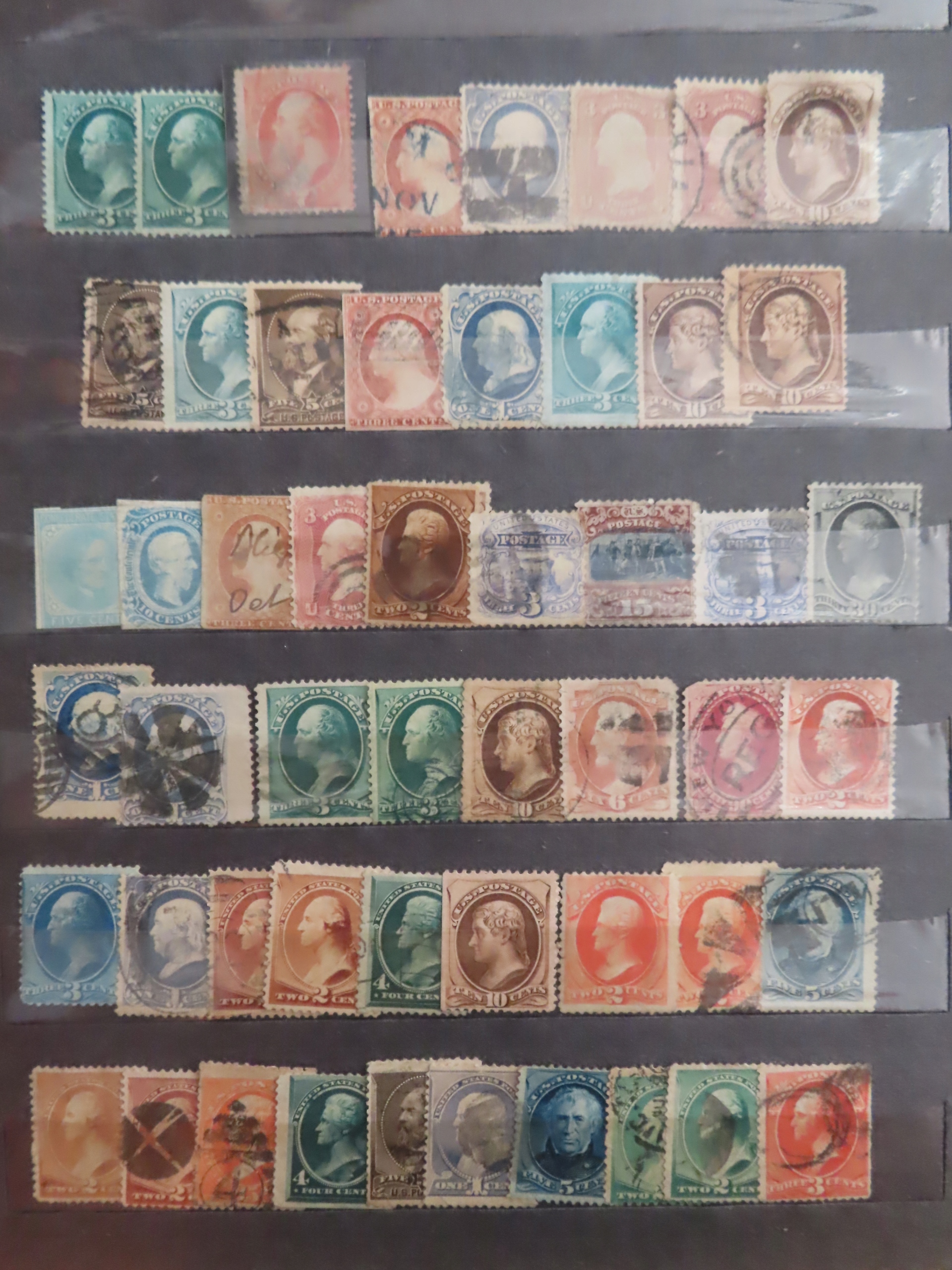 Zestaw znaczków USA A1399