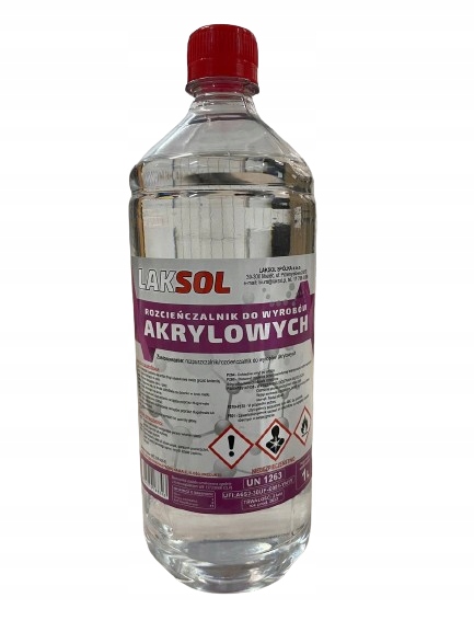 Rozcieńczalnik rozpuszczalnik akrylowy 1L