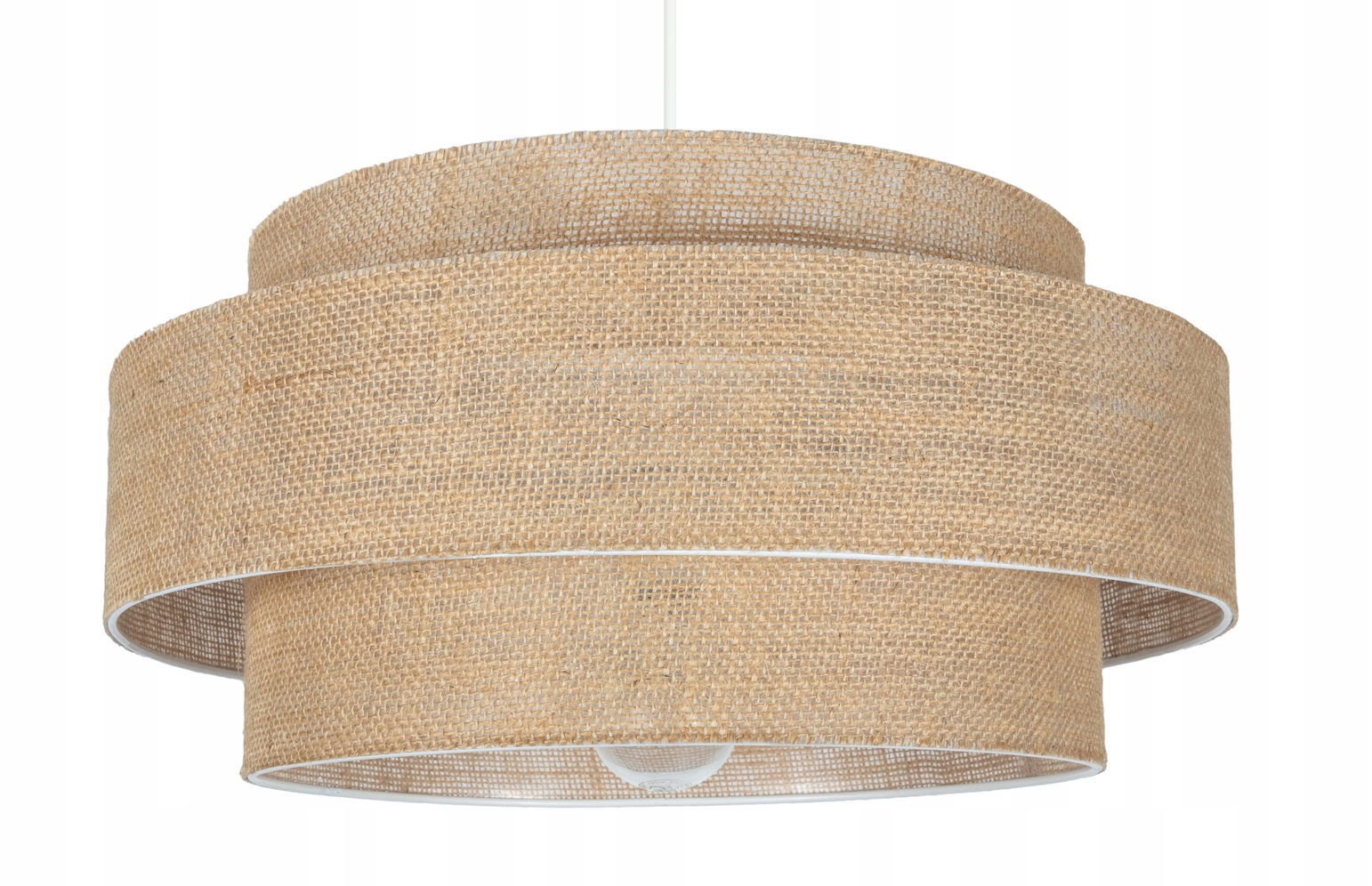 

Lampa Boho Wisząca Sufitowa Nowoczesna Len Led
