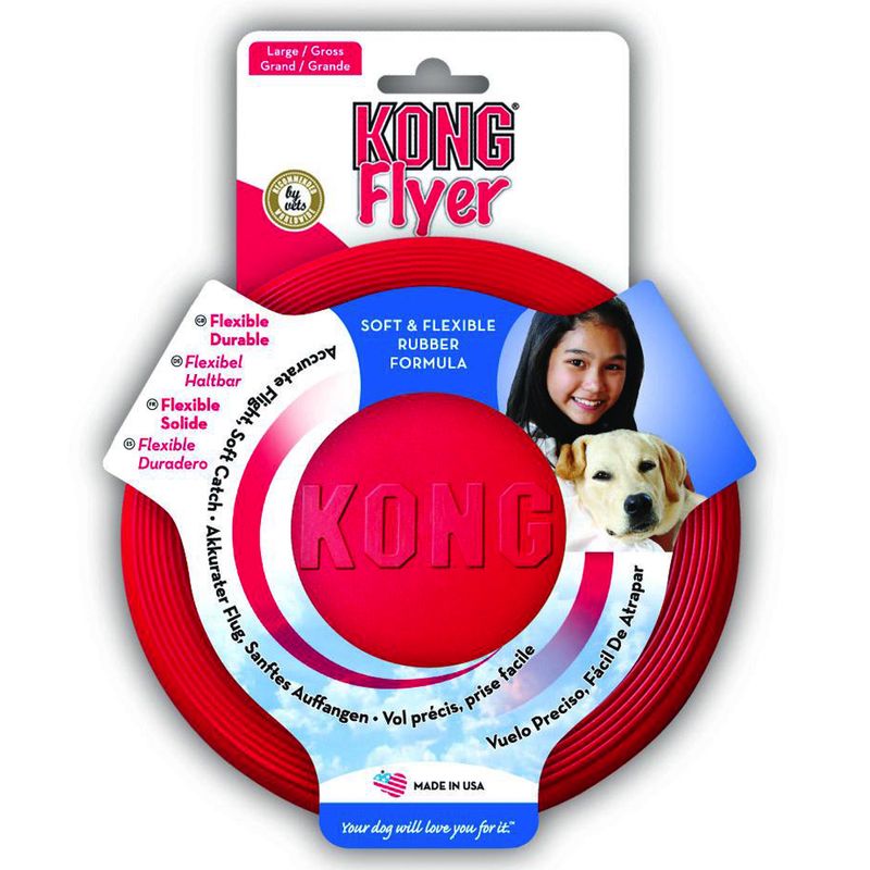 Frisbee Kong Flyer XL – bezpečná zábava pro psa