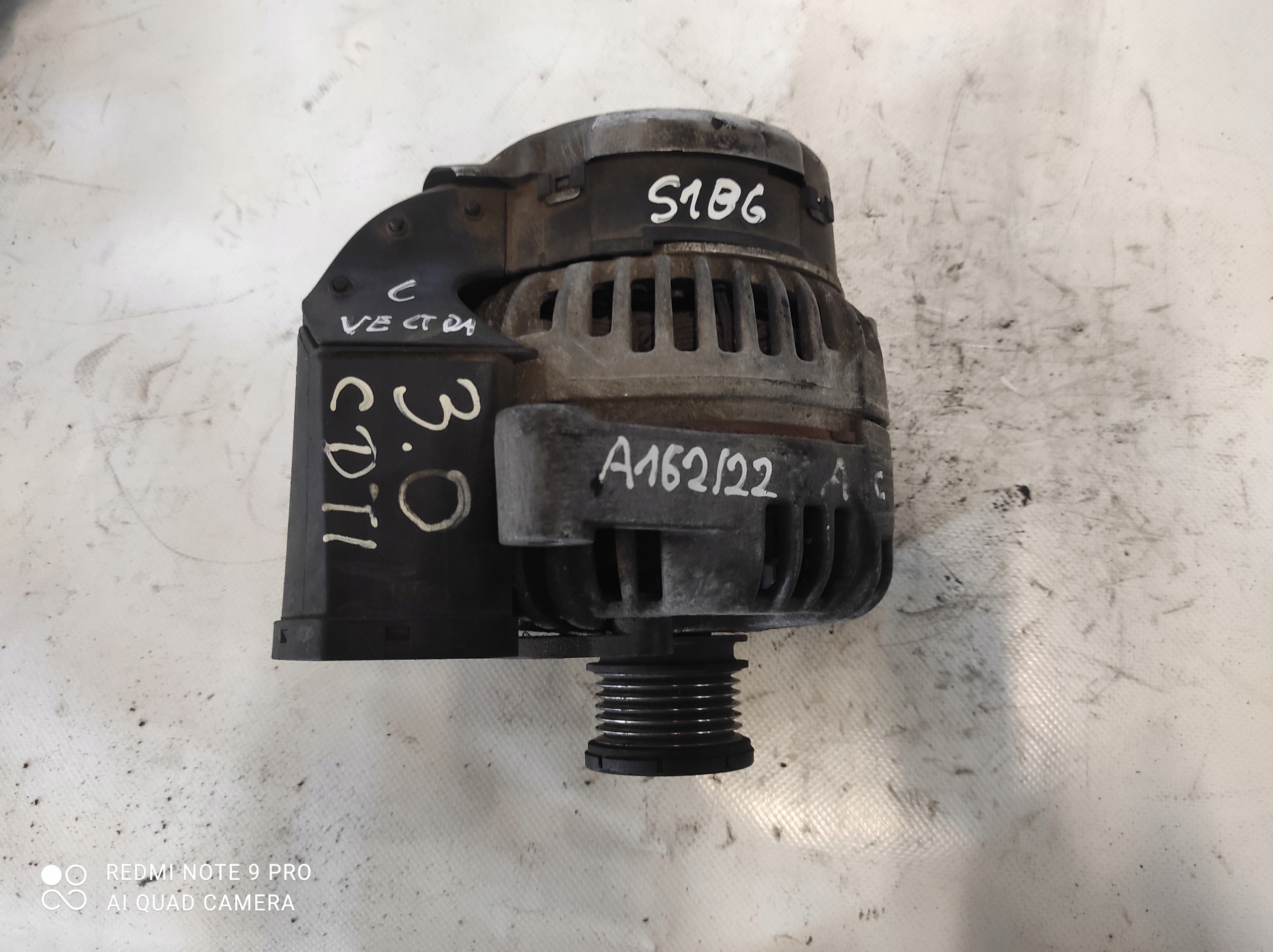 Alternator Opel Vectra C 3.0CDTI 13125525 140AMPER
