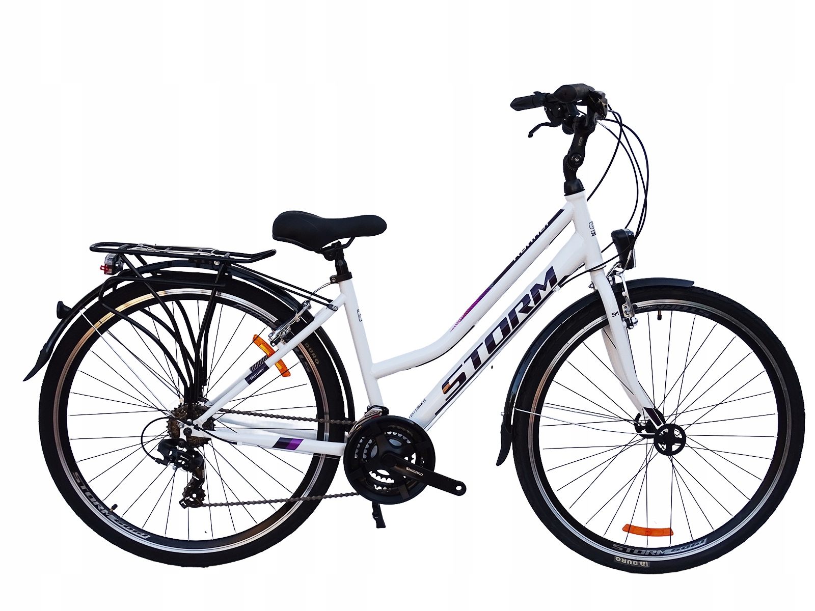 Rower 28 Storm Runner Trekingowy 28 Biały'' Turystyczny