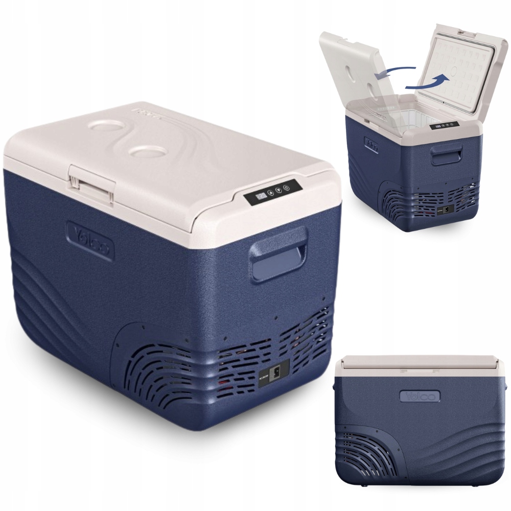 Lodówka Turystyczna Kompresorowa Yolco NX40 37L Przenośna |do Auta Kampera
