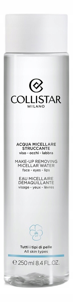 Collistar Make-up removing micelární voda 250 ml