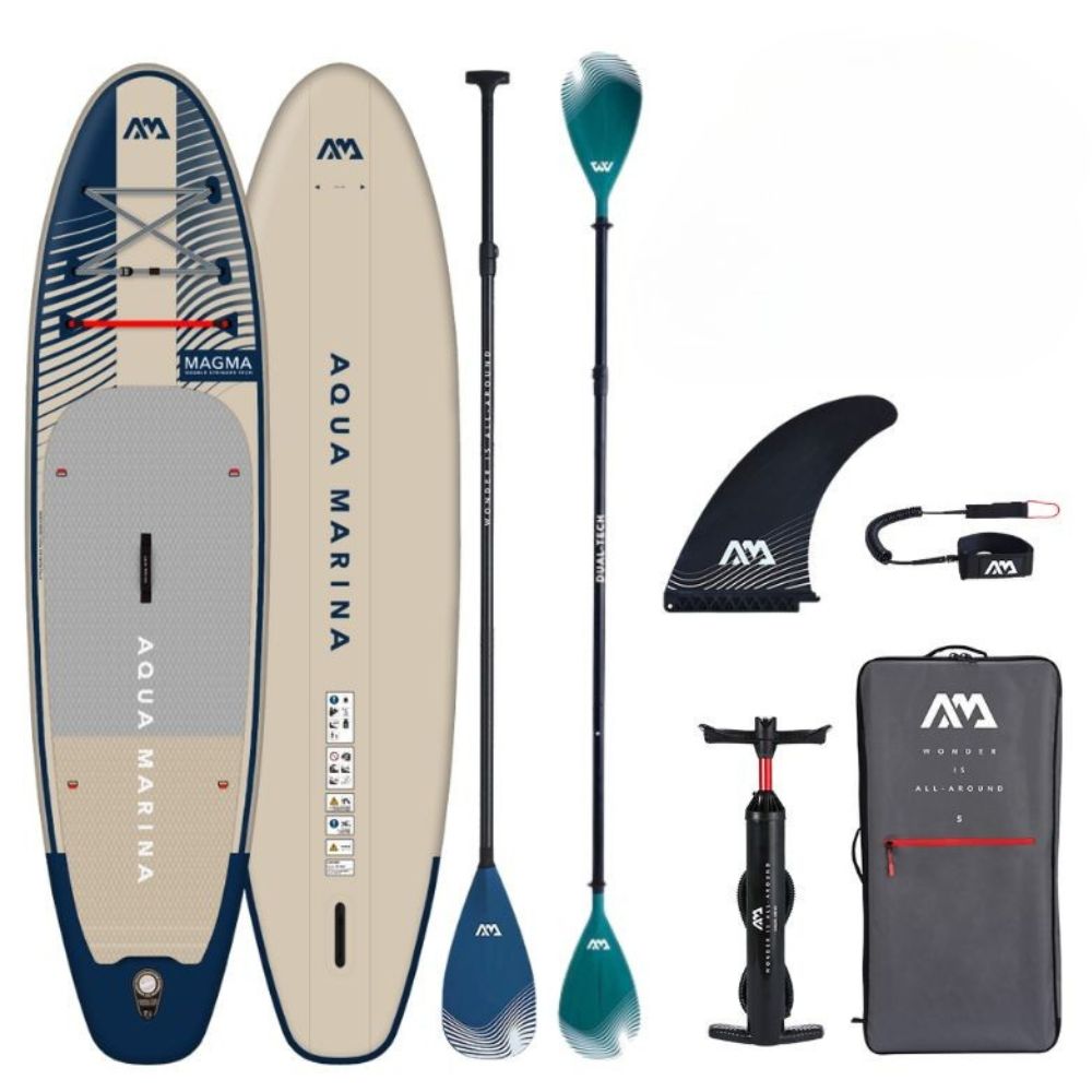 Zestaw Deska pompowana Sup Aqua Marina Magma 11'2" z wiosłem 2 w 1