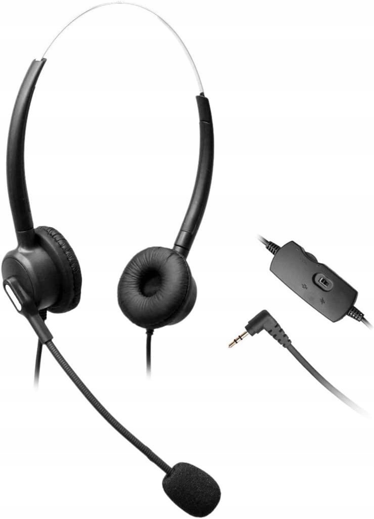 SŁUCHAWKI Z MIKROFONEM DO LAPTOPA KONSOLI XBOX PS4