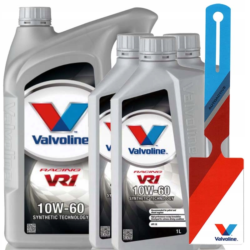 VALVOLINE VR1 RACING 10W60 OLEJ 10W-60 8L