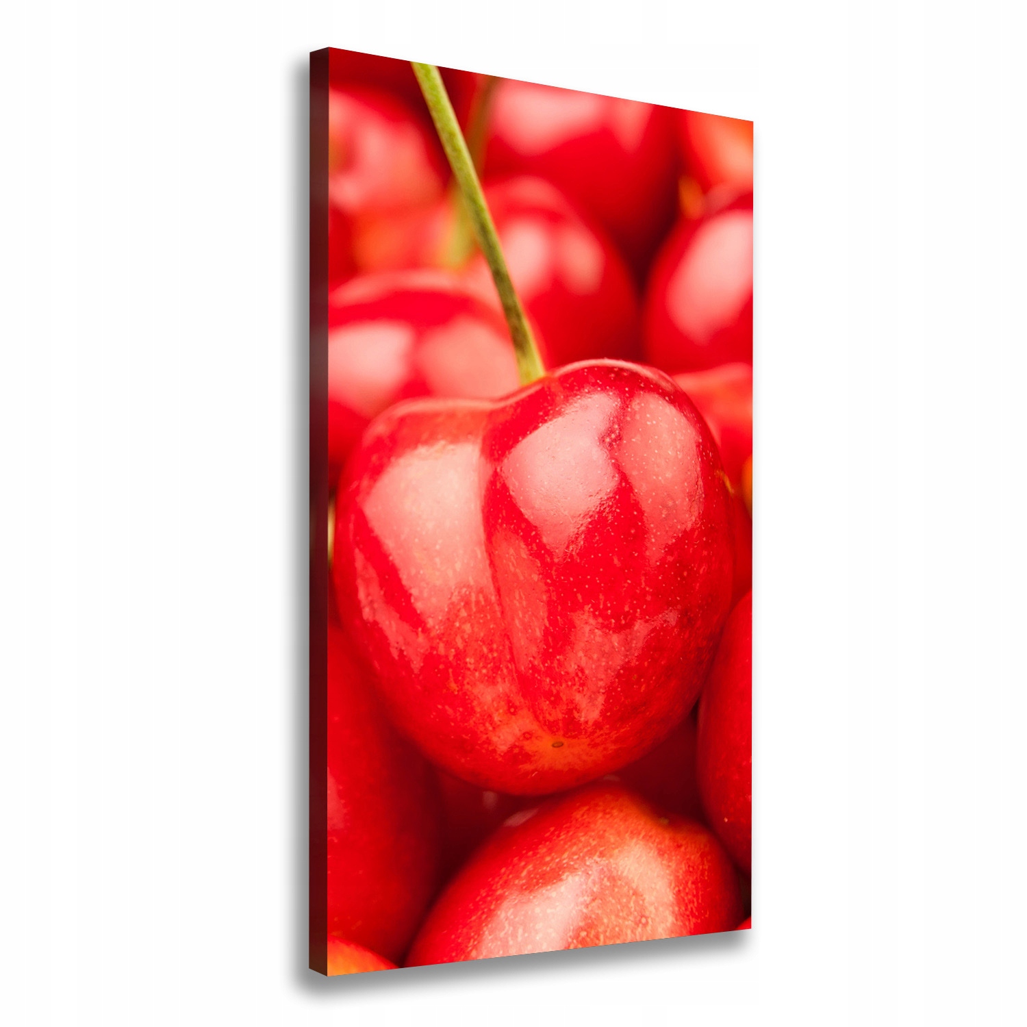 

Nowoczesny fotoobraz canvas na ramie Wiśnie 60x120
