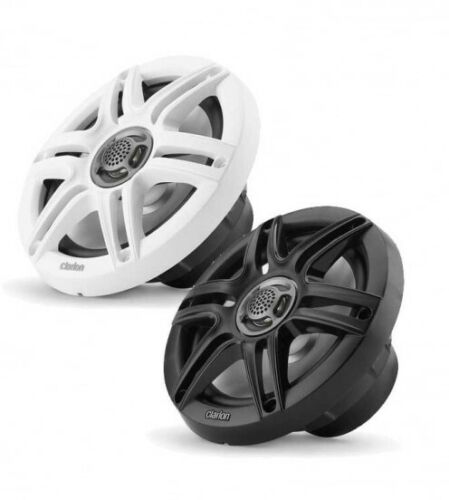 Reproduktory Marine 165 mm pre lodnú jachtu Biele Čierne Clarion CMS-651-SWB