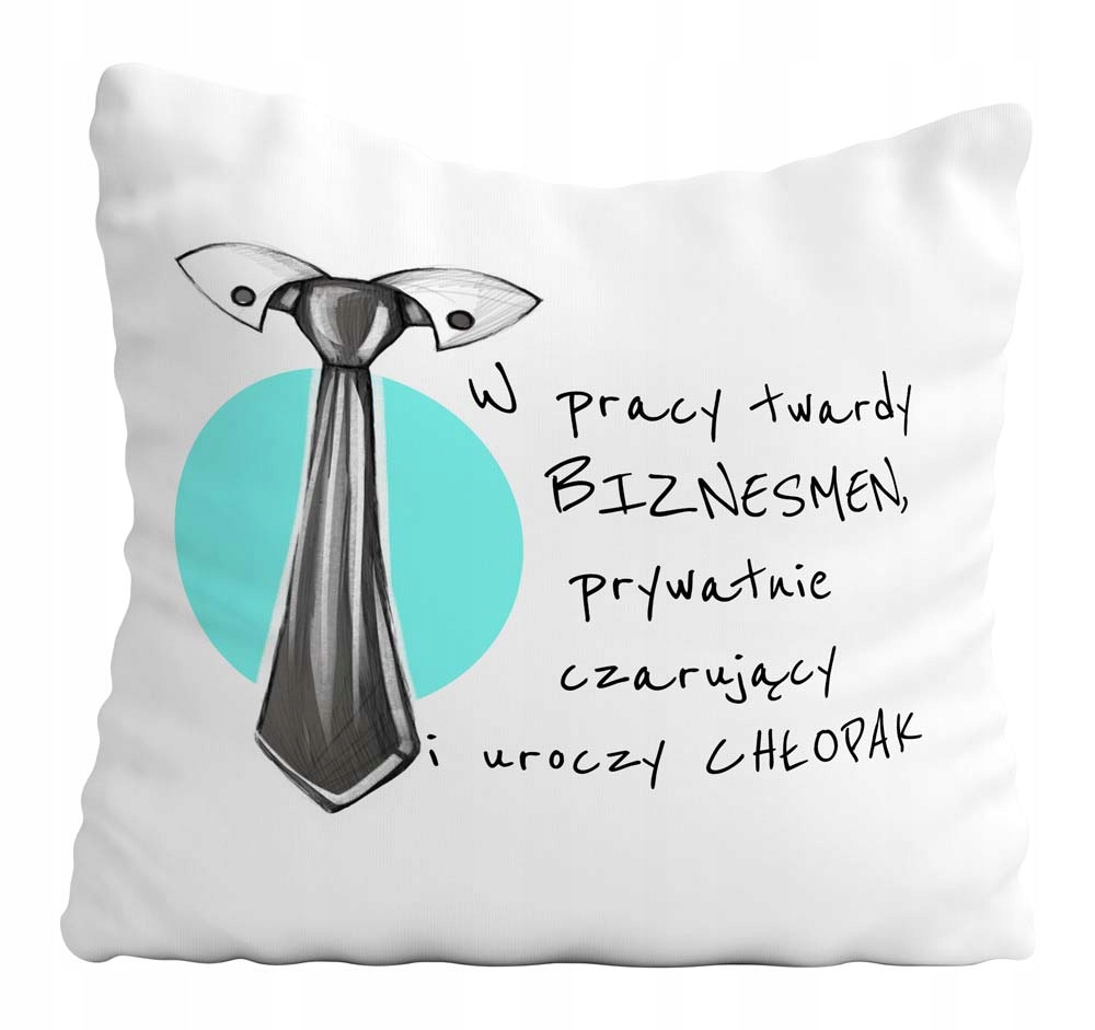 

Poduszka Dzień Chłopaka Biznesmen