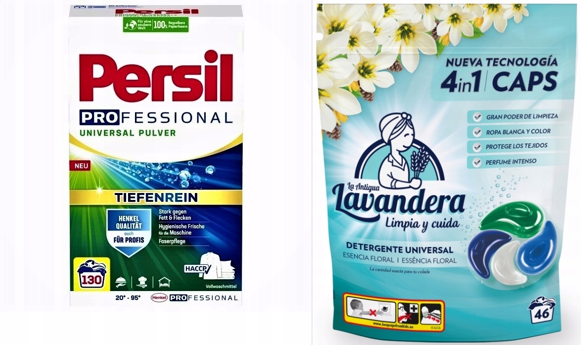 Levně Persil na praní Professional Universal 7,8kg Kapsle Lavandera uniwe46 Ks
