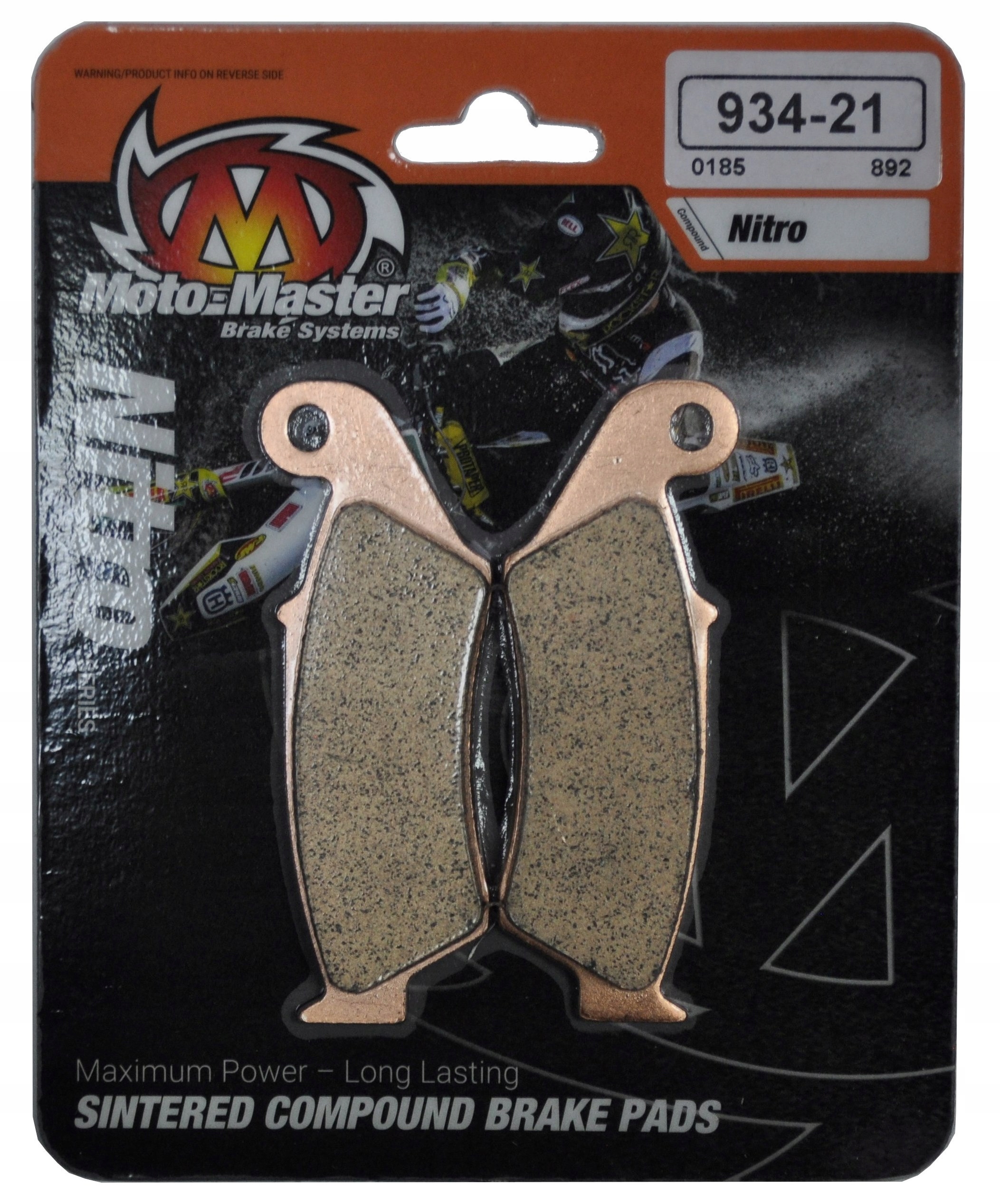 

Klocki Ham Przód Moto-Master Kawasaki Kxf 250 04-