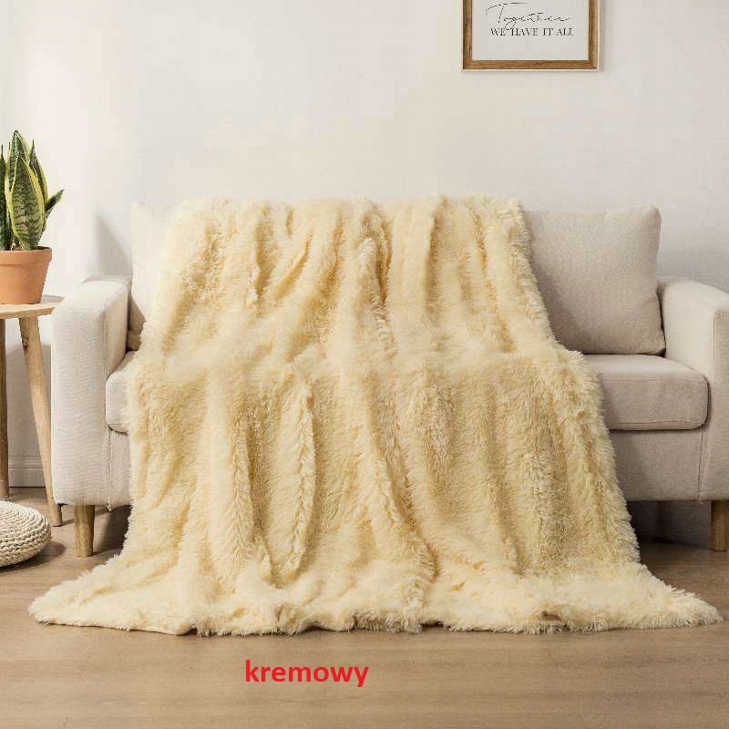 KOC włochacz NARZUTA futrzak 200 x 220 pled Kod producenta 5902311413614