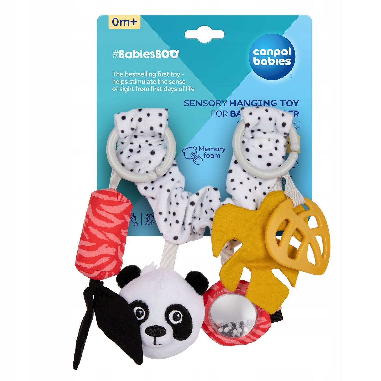 

Canpol Sensoryczna zawieszka do wózka BabiesBoo