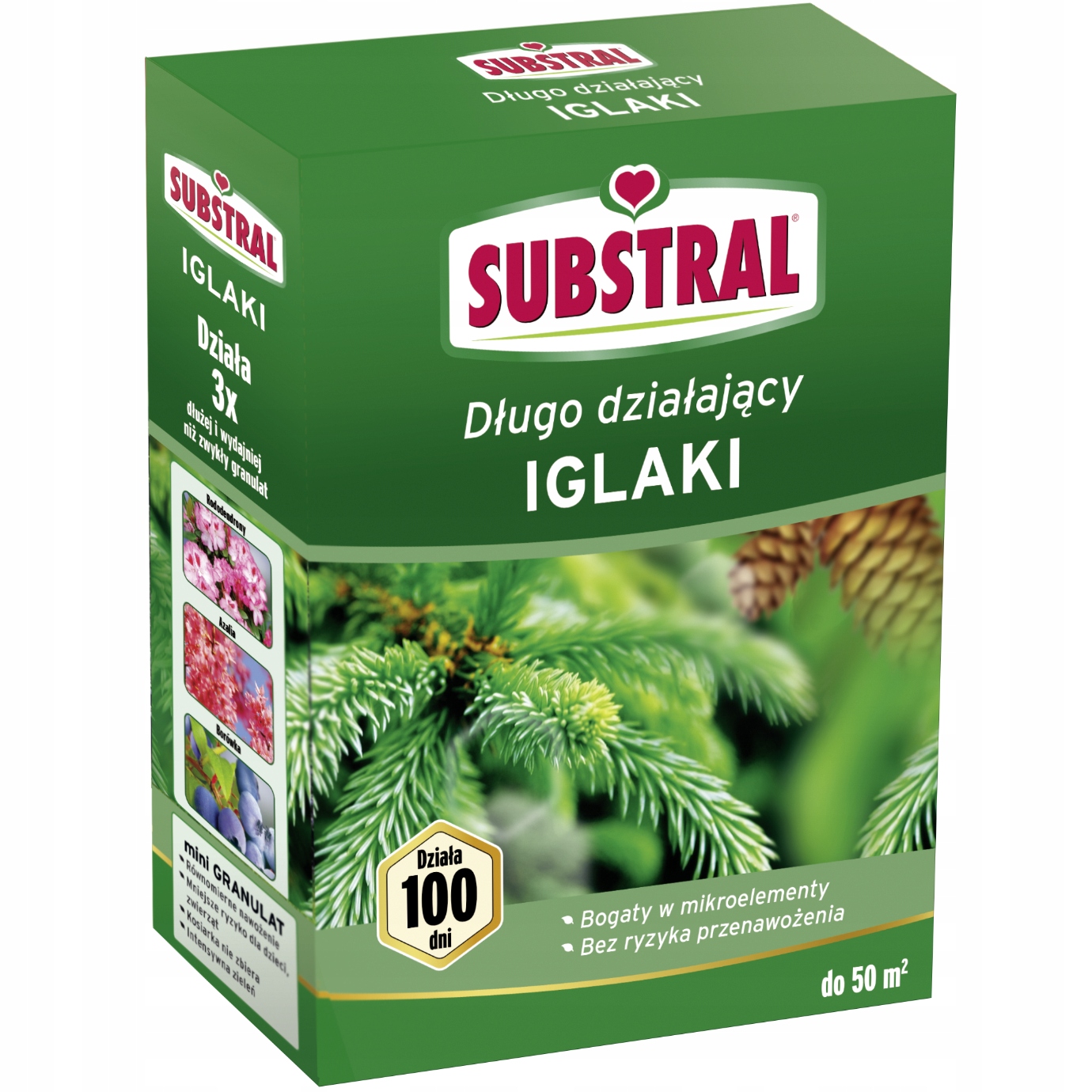 

Substral 100 dni do iglaków, rododendronów 1 kg