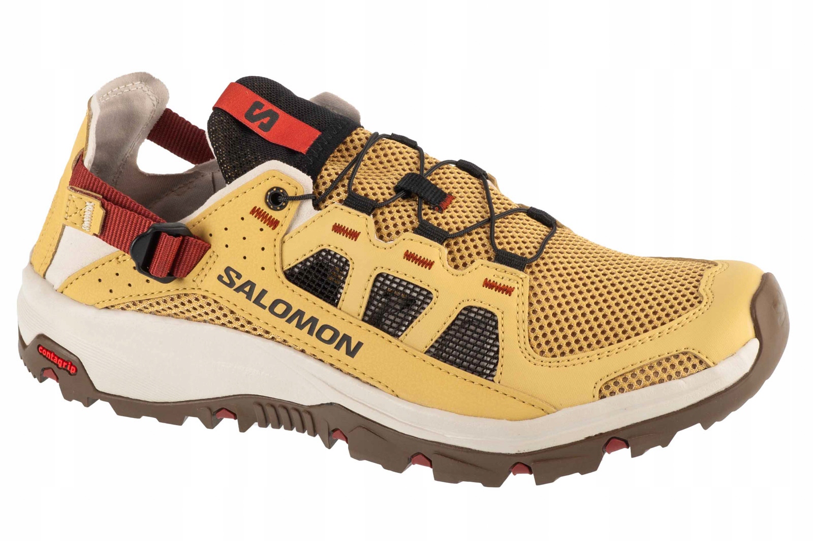 Salomon Techamphibian 5 (43 1/3) Pánské boty do vody Síťovina Žlutá