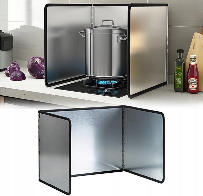 Kuchyňská Kovová Ochrana Proti Stříkající Vodě Pro Smažení 40 X 30.5 CM