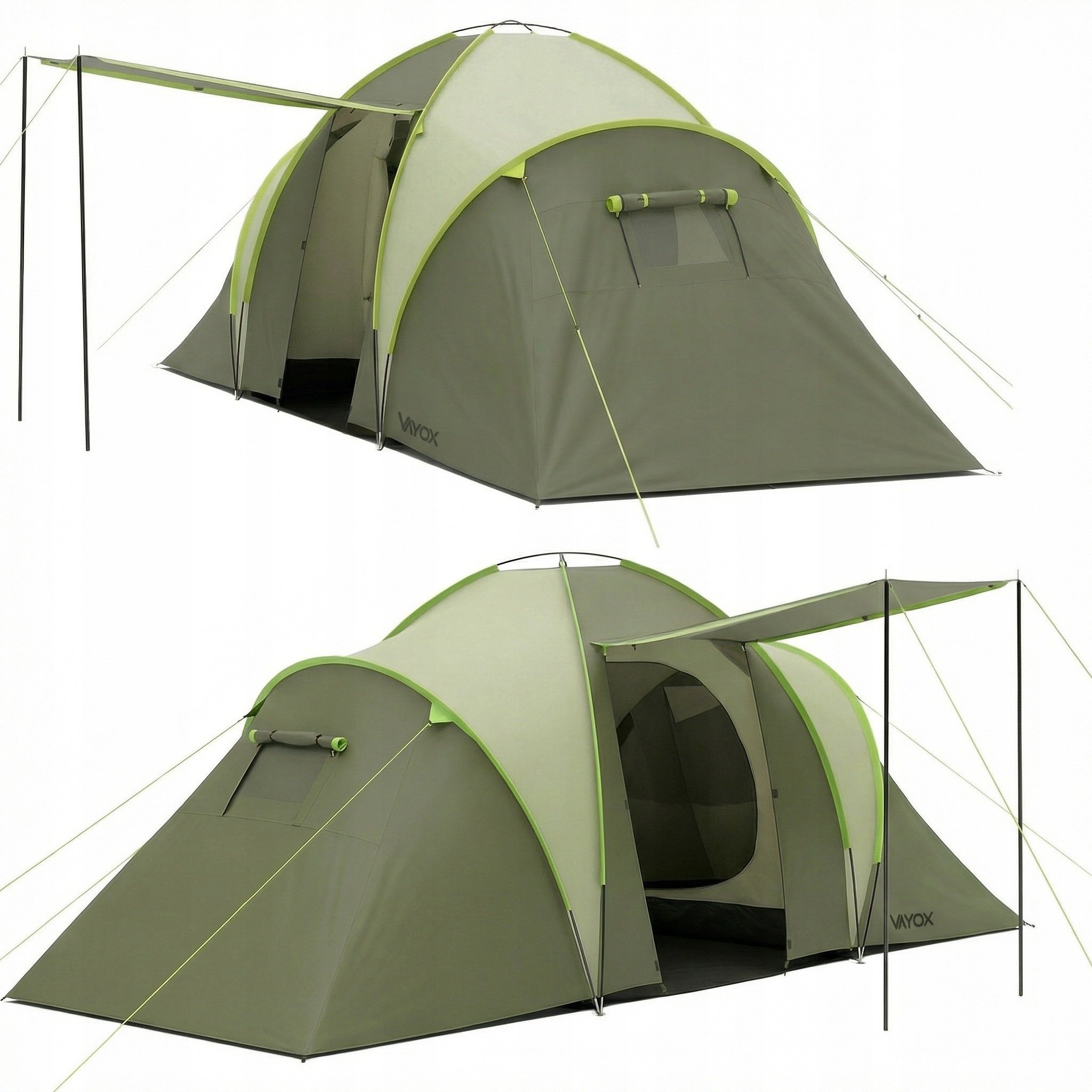 Stan 4 Osobní Turistický Kempingový Předsíňový Tropik 460 x 200 cm Vayox