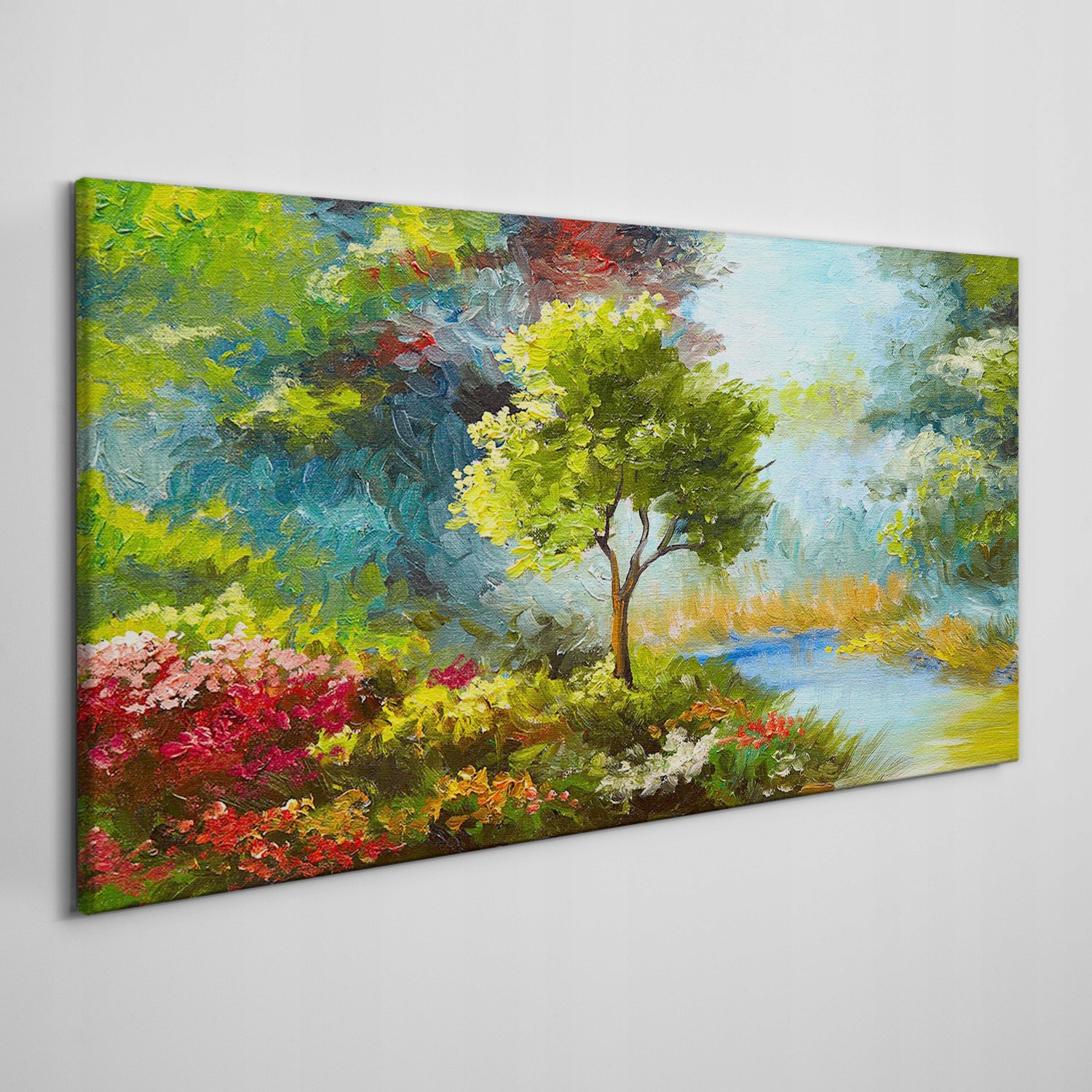 

Płótno obraz na ścianę Kwiaty las natura 140x70 cm