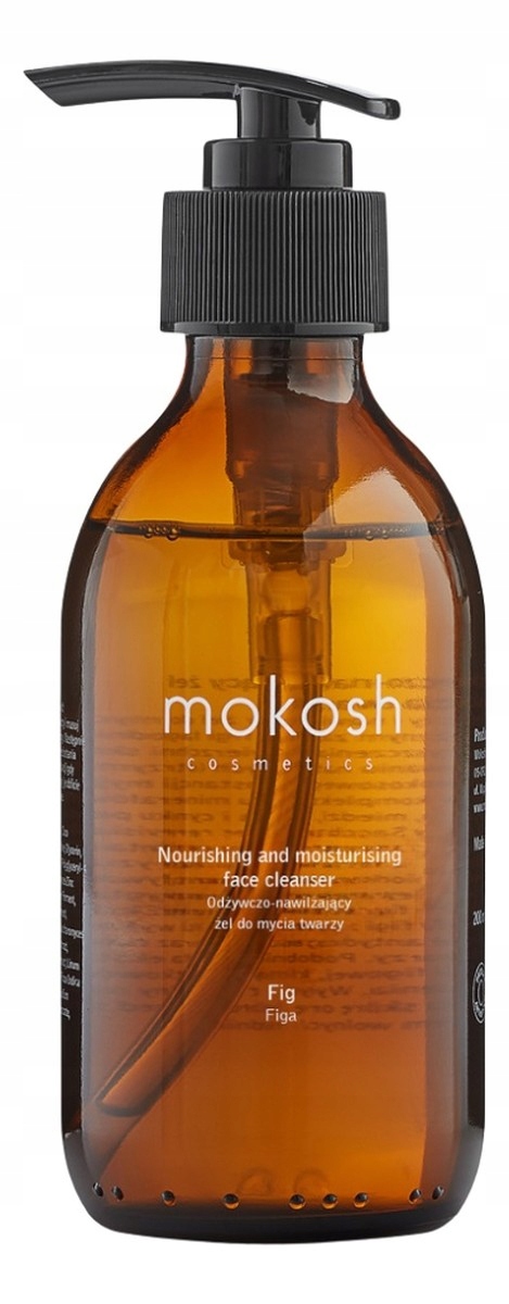 Mokosh Vyživující a hydratační Gel na mytí obličeje fík 200 Ml