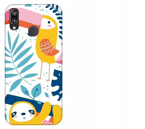 

Etui pokrowiec Huawei P20 Lite Tukan i leniwiec dż