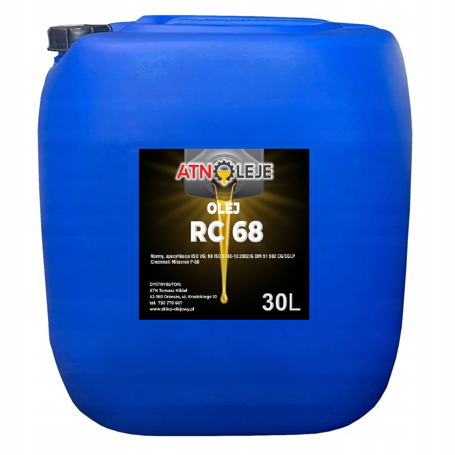 OLEJ DO PROWADNIC RC 68 30L