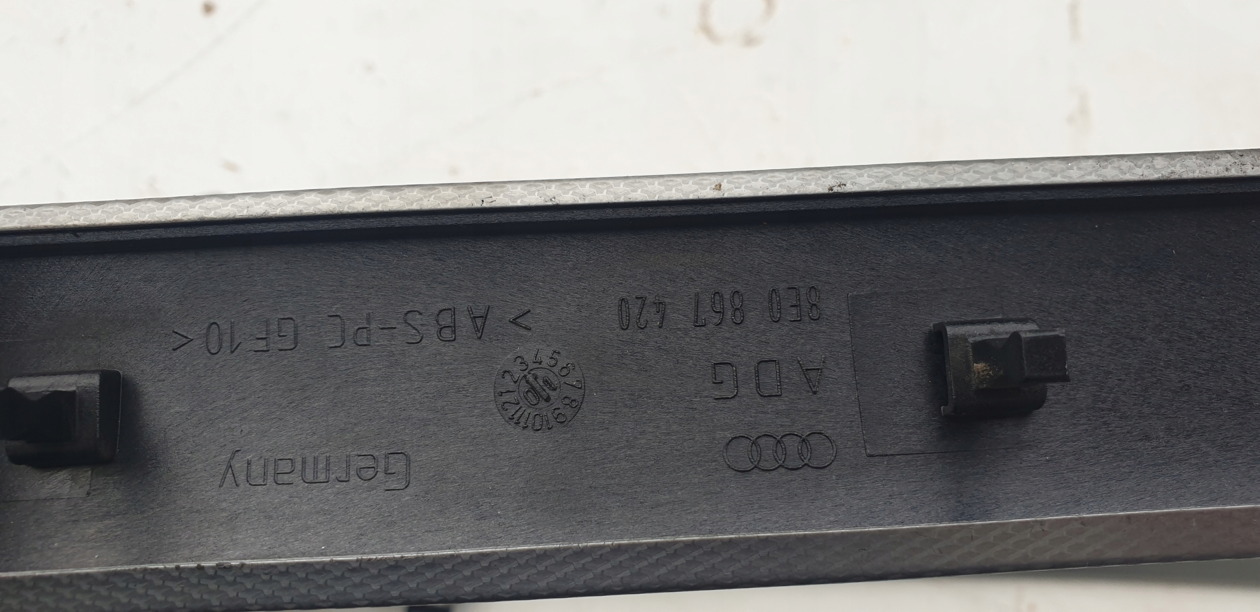 listák OZDOBNE DESKI DEKOR AUDI A4 B7 2005