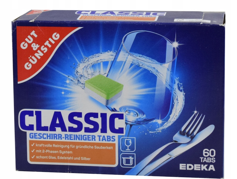 

G&g tabletki do zmywarki 60szt