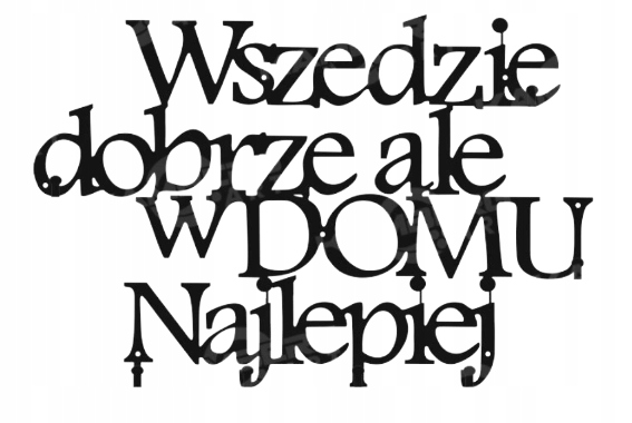 

Wieszak Wszędzie Dobrze 2mm na Ubrania/Klucze Loft