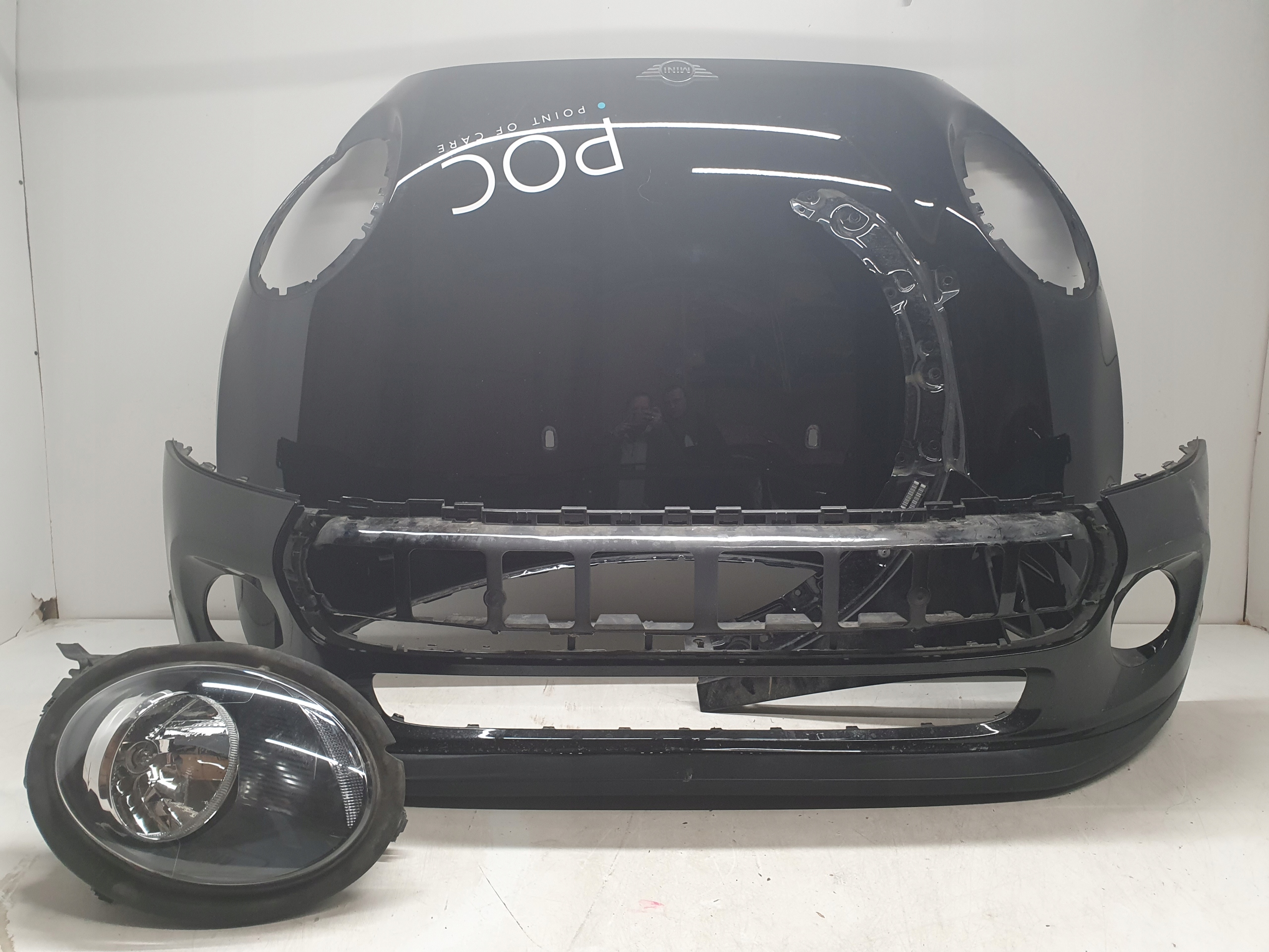 MINI COOPER КРЫЛО БАМПЕР ФАРА ПЕРЕД