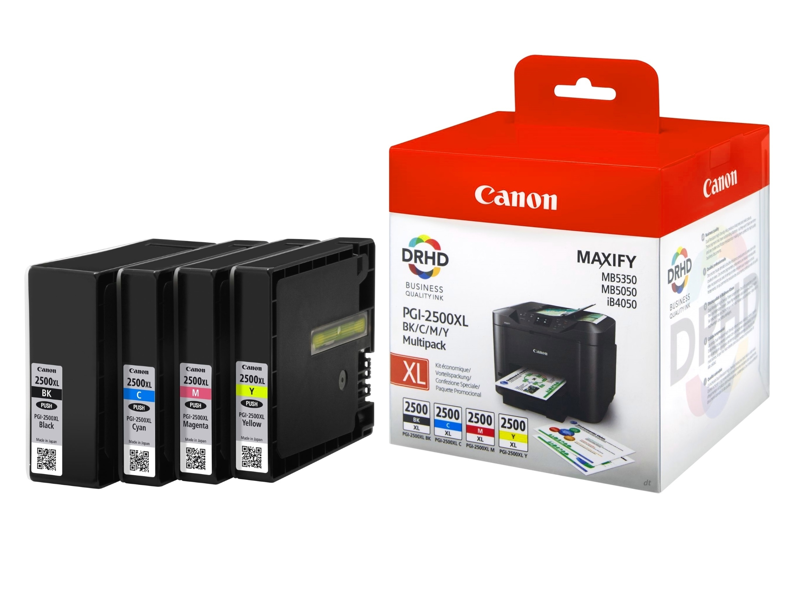 

4x Tusz Canon Maxify MB5100 MB5300 MB5400 series