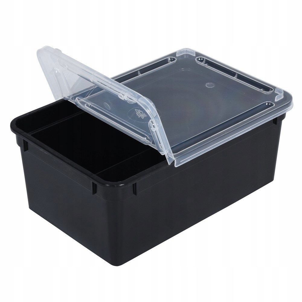 

BraPlast Pojemnik Hodowlany 1,3L Czarny 50 szt