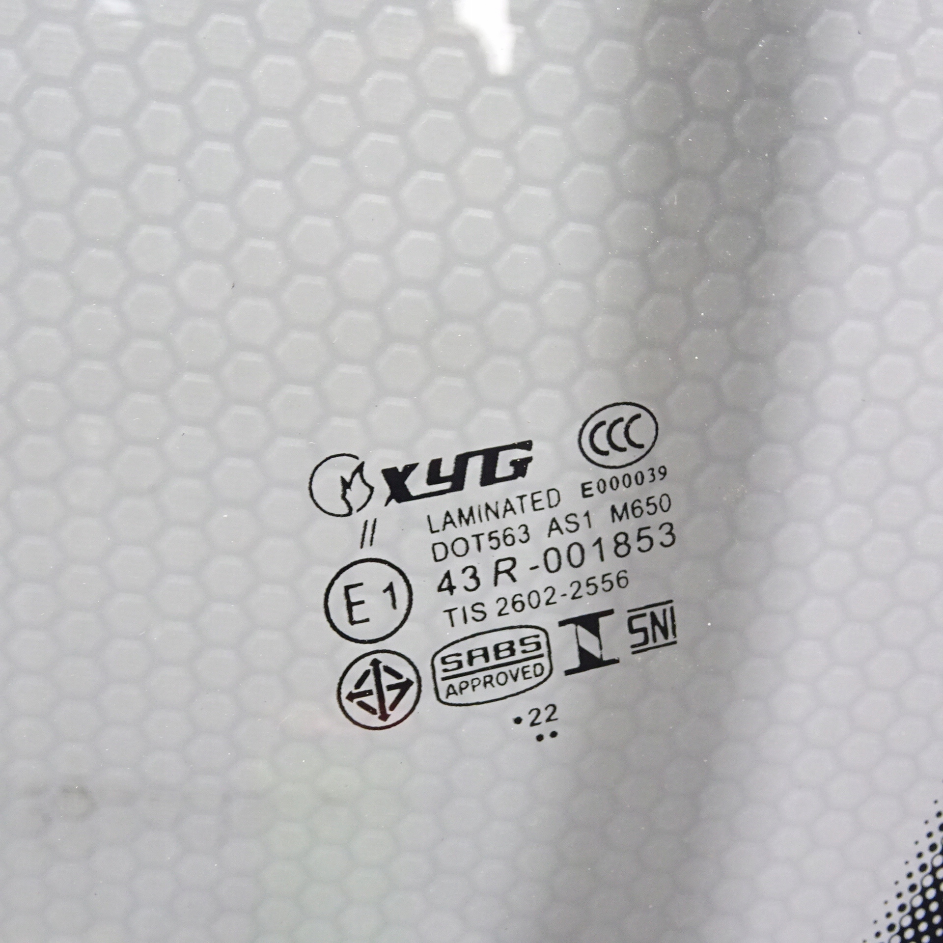 FIAT PUNTO II window front