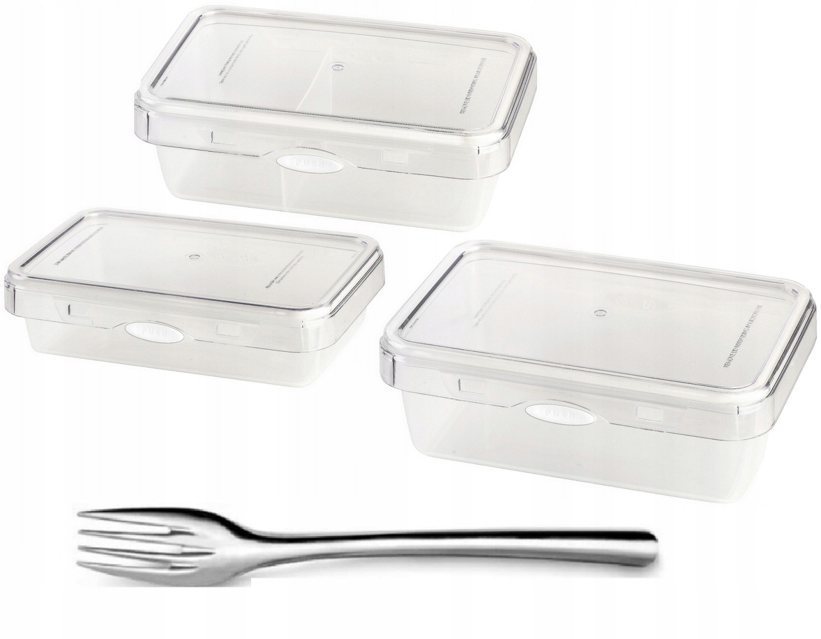 

Vialli Pojemniki Zestaw Lunchbox Szczelne Sałatki