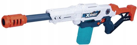SNAJPERKA WYRZUTNIA X-SHOT MAX ATTACK 24 STRZAŁKI Efekty brak