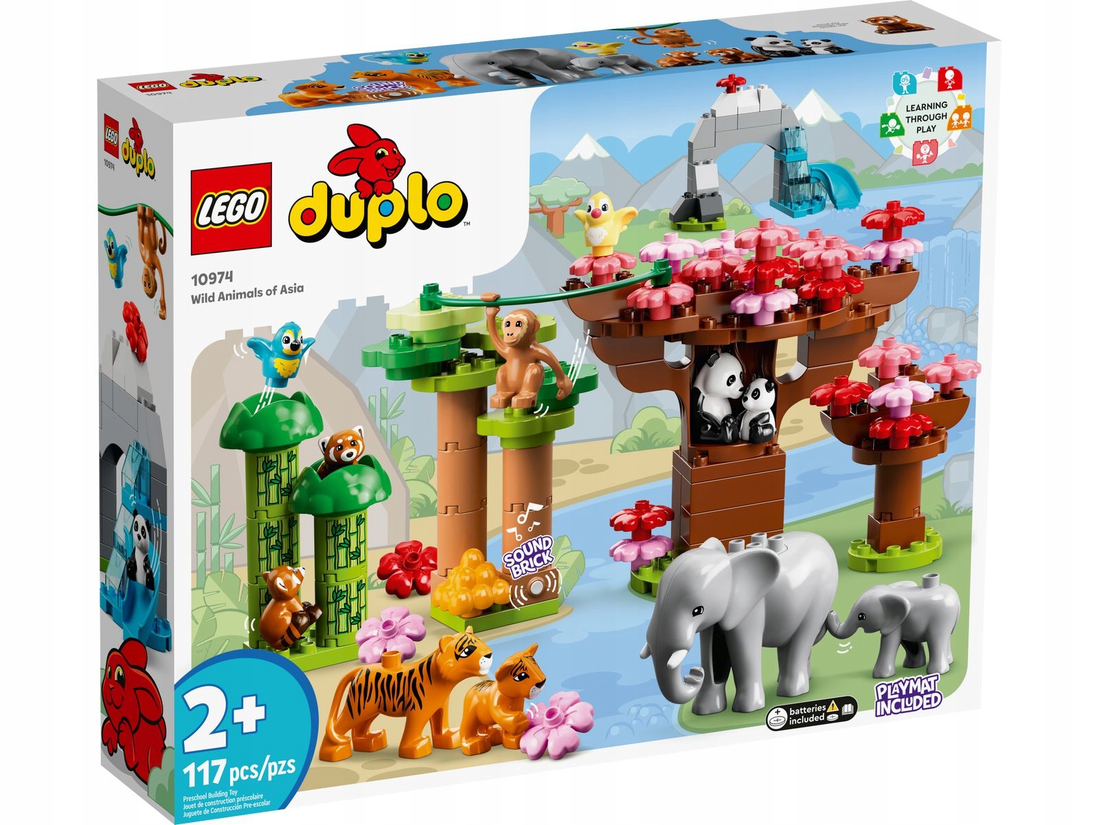 Lego 10974 Duplo Divoká zvířata Asie Nové
