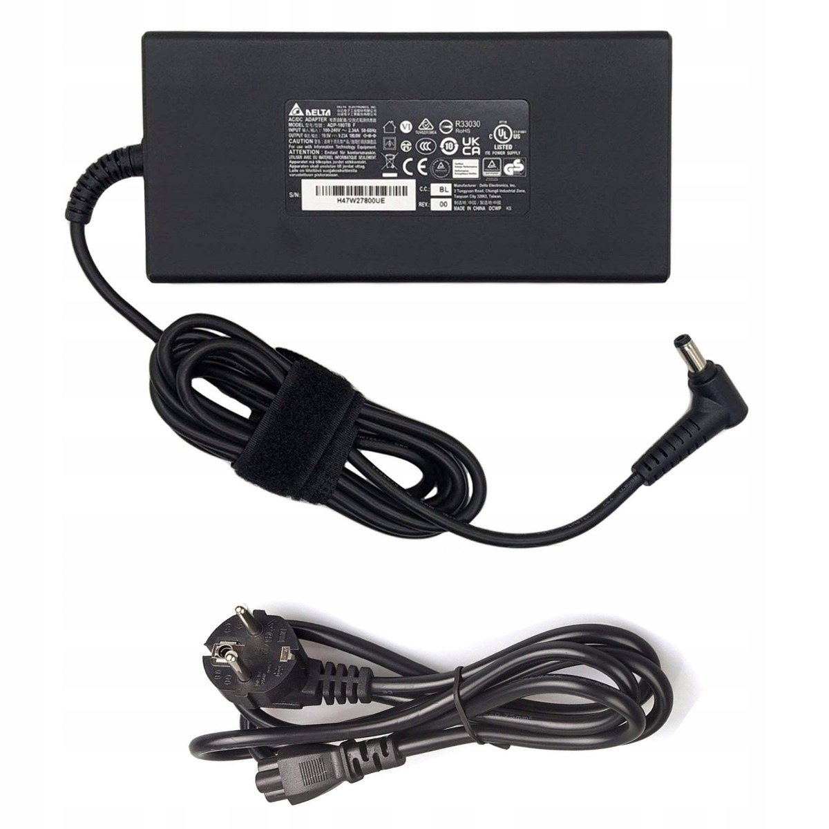 Zasilacz 180W delta 19V 9,23A do 5.5mm x 2.5mm przewód zasilający