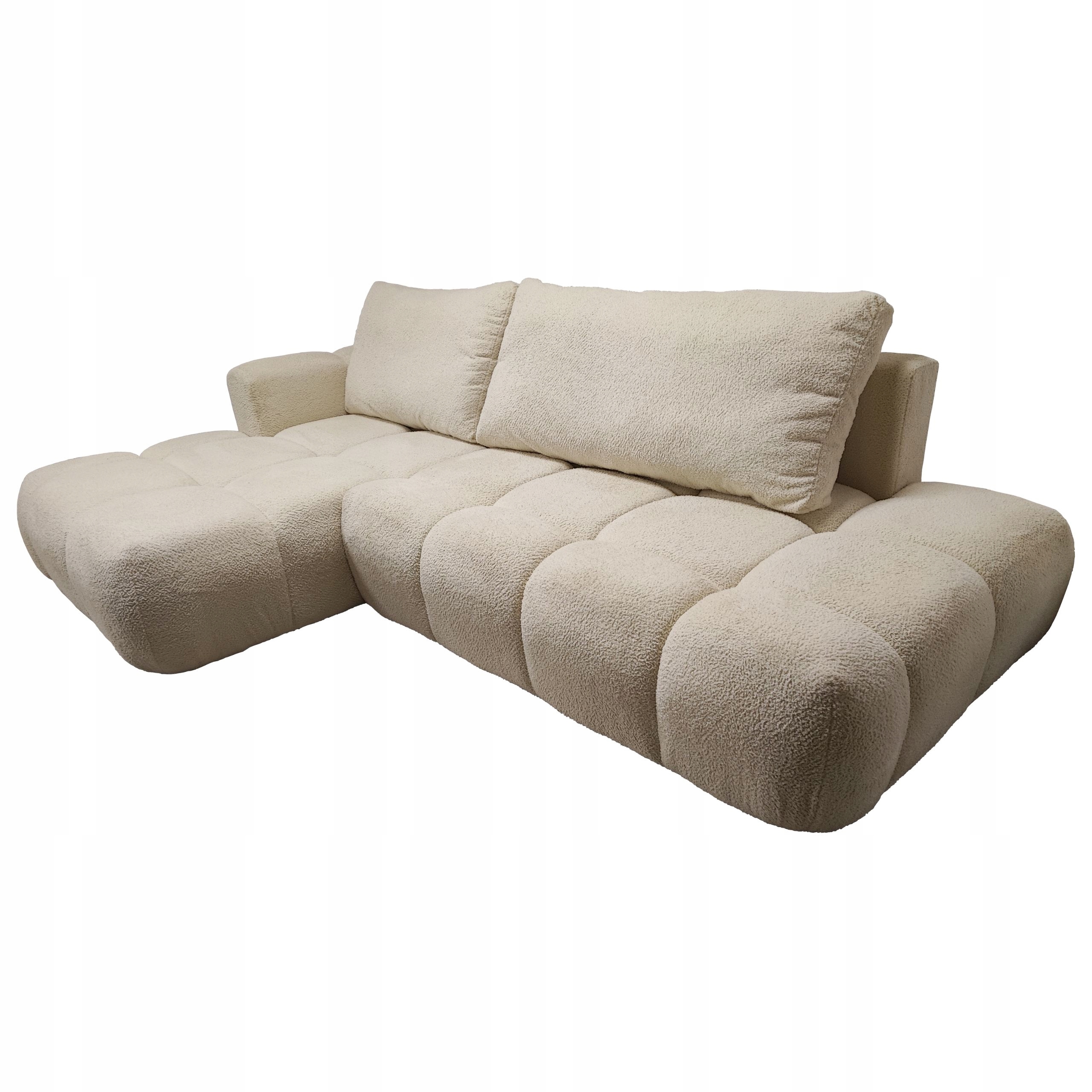 Rohová Sedací Souprava Rozkládací Rohová Sedačka Funkce Spaní Soffi Buckle Levý