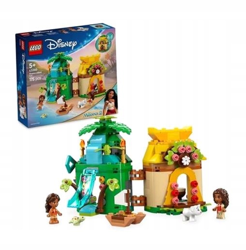 Lego(r) Disney Princess 43260 Zábava Vaiany Na Ostrově