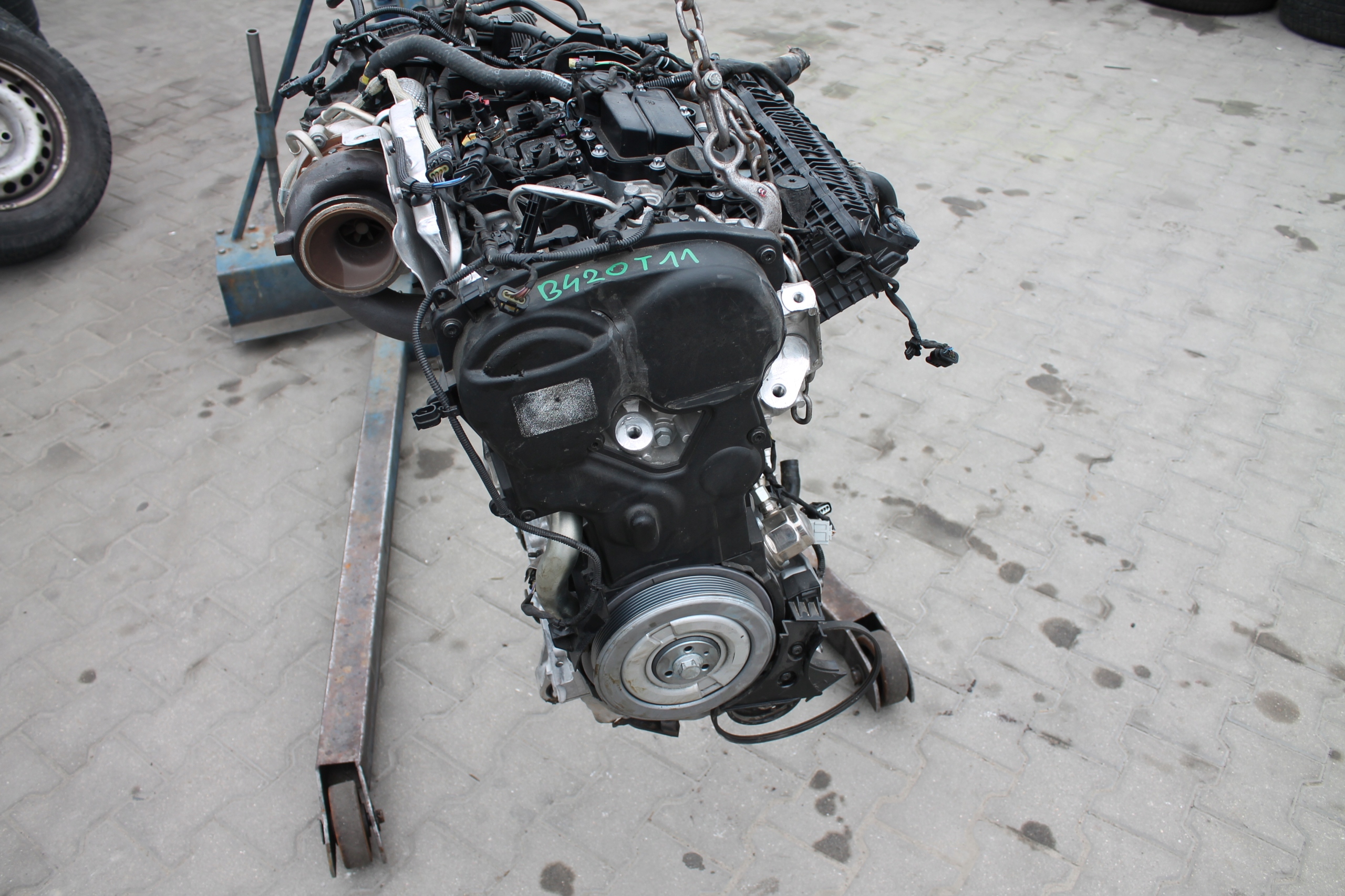 engine complete VOLVO B420T11 10 TYS KM
