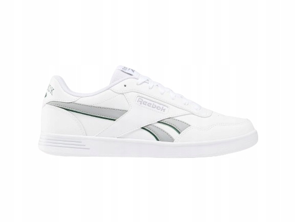 Pánské kožené boty Reebok Court Advance bílé pro každodenní nošení, velikost 100074278, velikost 45