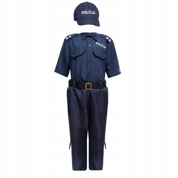 Strój Polski Policjant Policjanta Policja 128