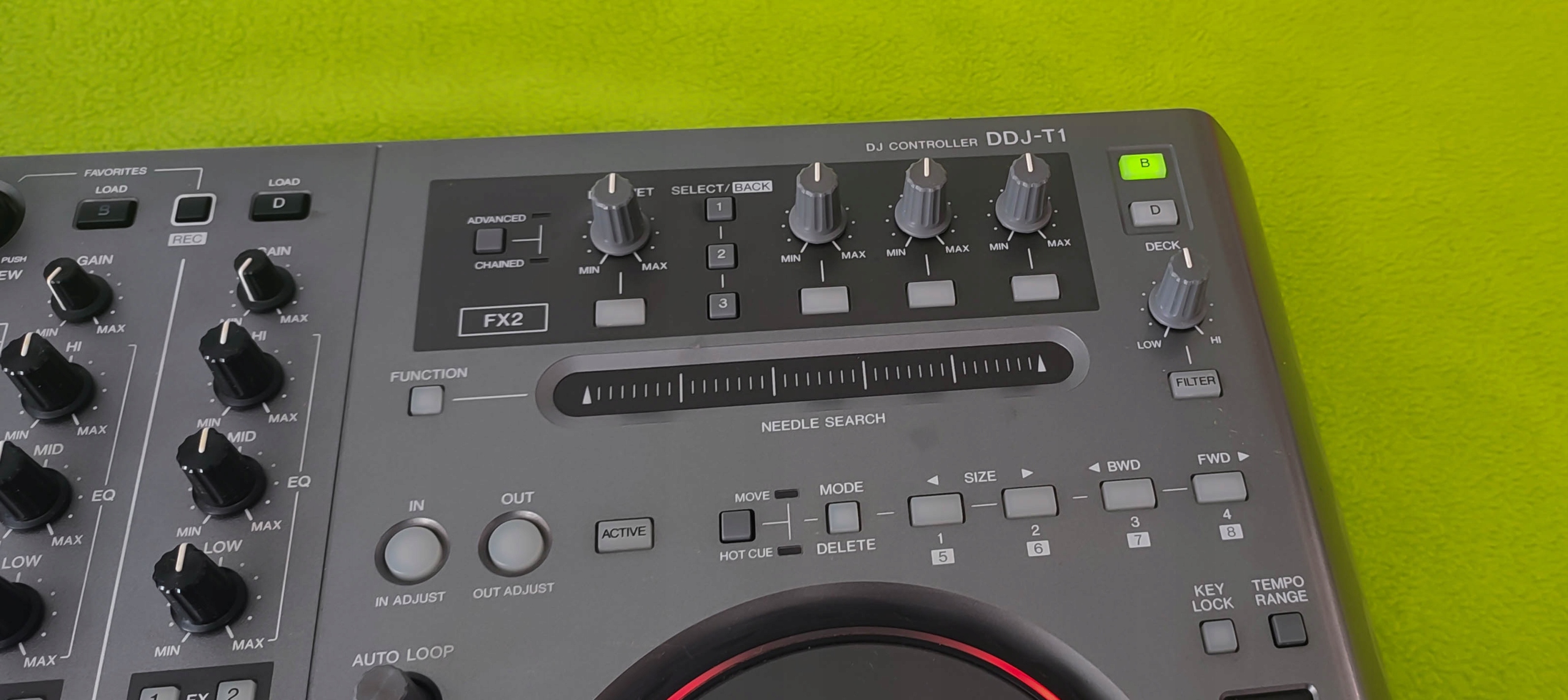 Pioneer DDJ T1 XDJ RX/RX2/DDJ/1000/800/RR/SR DJM Liczba kanałów 4