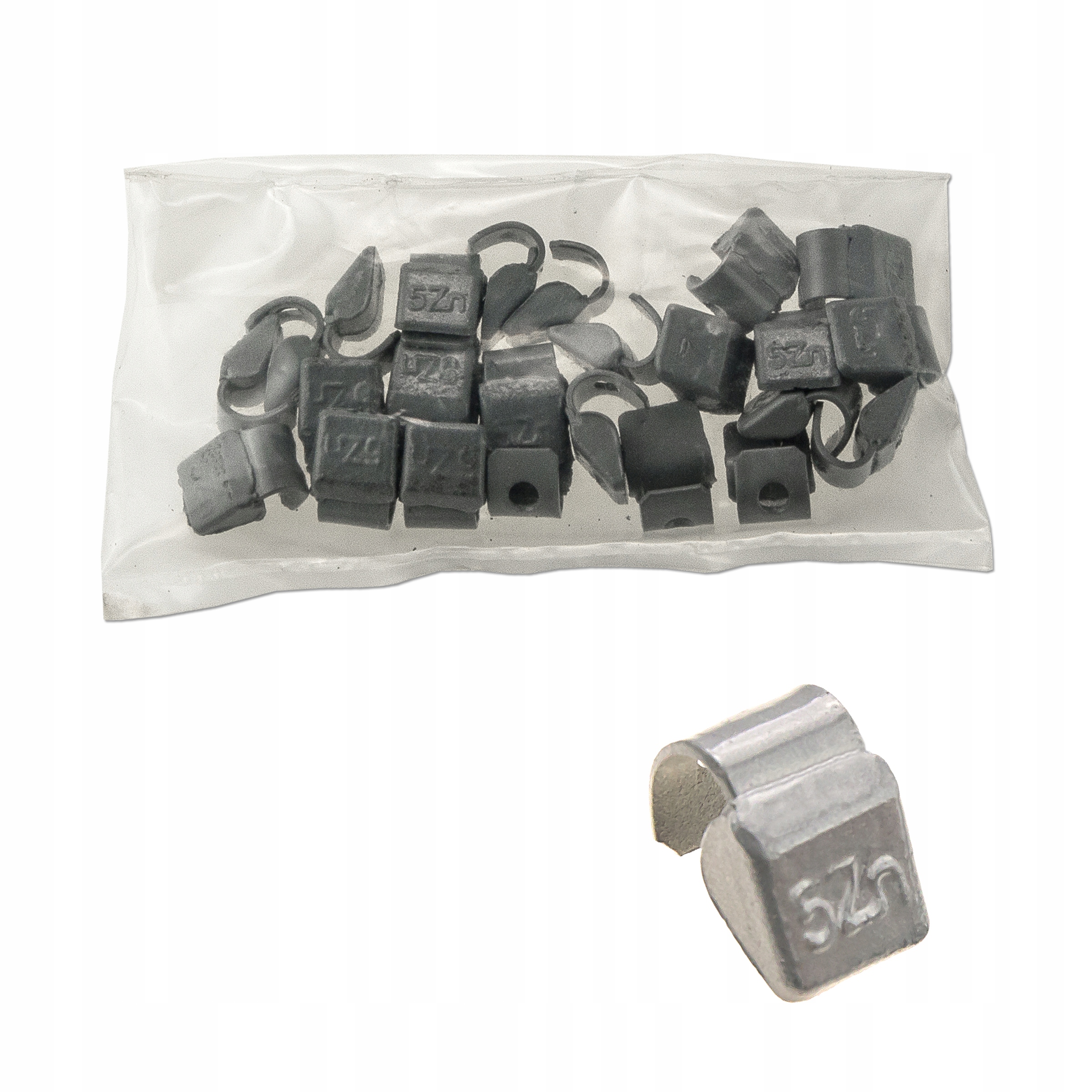 

Ciężarki Nabijane Cynkowe do Felg Alu 5g 25 szt